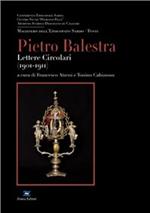 Pietro Balestra. Lettere circolari (1902-1911)