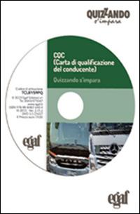 CQC (Carta di qualificazione del conducente). Quiz. DVD-ROM - copertina
