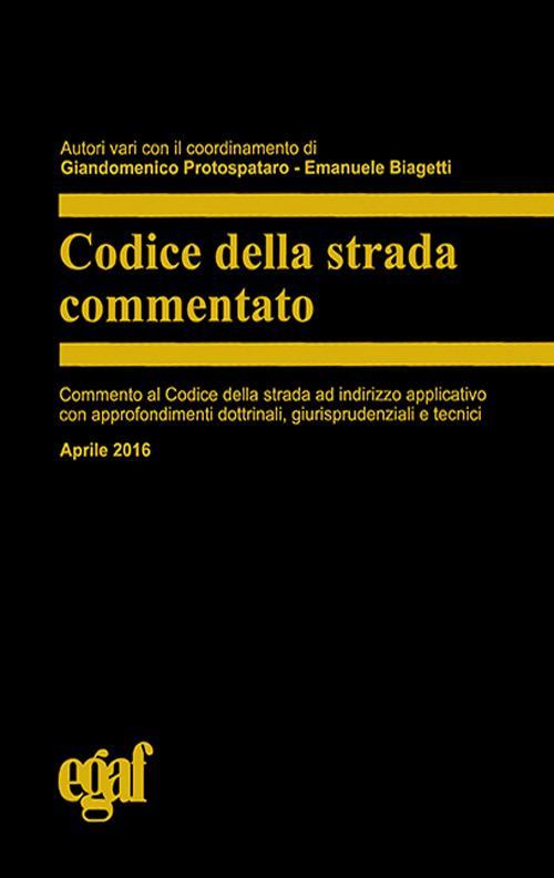 Codice della strada commentato - copertina