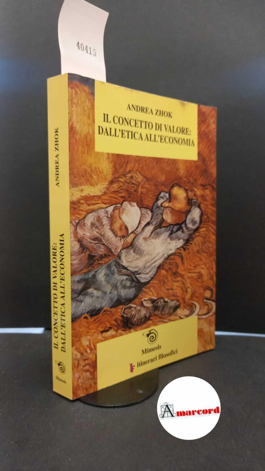Il concetto di valore: dall'etica all'economia