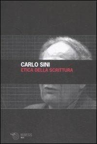 Etica della scrittura - Carlo Sini - copertina
