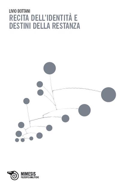Recita dell'identità e destini della restanza - Andrea Bottani - copertina