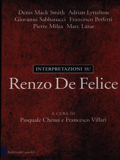 Interpretazioni su Renzo De Felice - 5