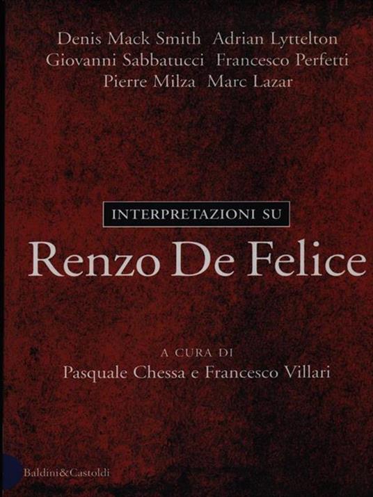 Interpretazioni su Renzo De Felice - 5