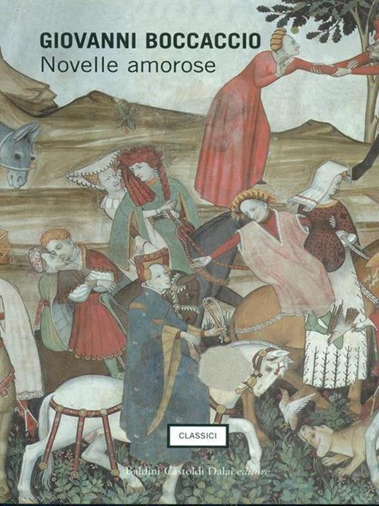 Novelle amorose - Giovanni Boccaccio - copertina