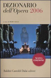 Dizionario dell'opera 2006 - copertina
