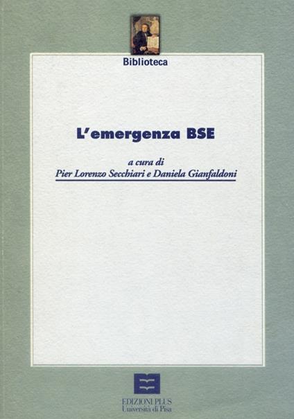 L' emergenza BSE - P. Lorenzo Secchiari - copertina