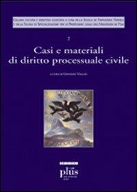 Casi e materiali di diritto processuale civile - Giovanni Vaglio - copertina
