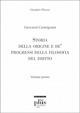 Storia della origine e de' progressi della filosofia del diritto - Giovanni Carmignani - copertina