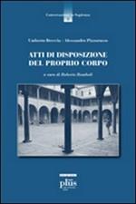 Atti di disposizione del proprio corpo