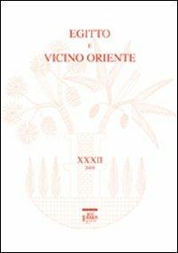 Egitto e Vicino Oriente. Vol. 32 - copertina