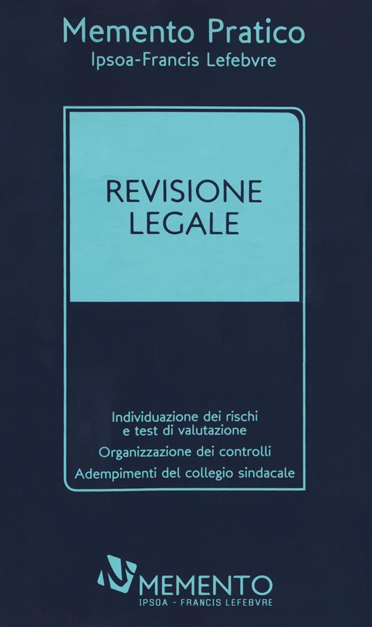 Revisione legale - copertina