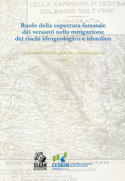Ruolo della copertura forestale dei versanti nella mitigazione dei rischi idrogeologico e idraulico - copertina