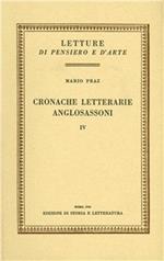 Cronache letterarie anglosassoni. Vol. 4