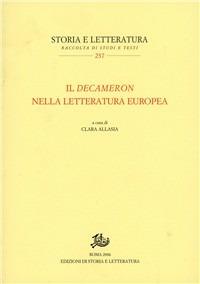 Il «Decameron» nella letteratura europea - copertina