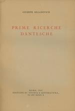 Prime ricerche dantesche