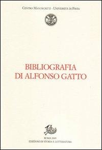 Bibliografia di Alfonso Gatto - copertina