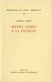 Henry James e la Francia - Alberta Fabris - copertina