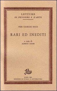 Rari ed inediti - P. Giorgio Ricci - copertina