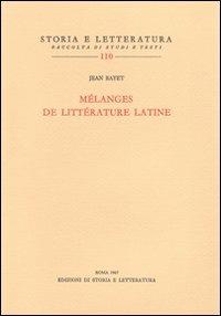 Mélanges de littérature latine - Jean Bayet - 6