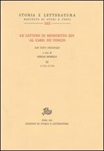Le lettere di Benedetto XIV al card. De Tencin. Dai testi originali. Vol. 3: 1753-1758.