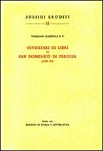 Inventari di libri di San Domenico di Perugia (1430-80)