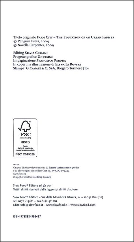 Farm city. L'educazione di una contadina urbana - Novella Carpenter - 2