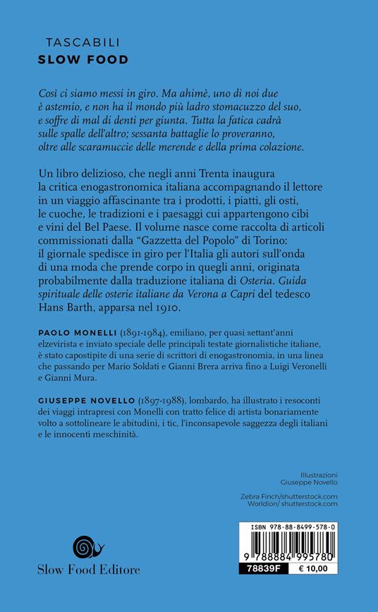 Il ghiottone errante. Viaggio gastronomico attraverso l'Italia - Paolo Monelli - 2