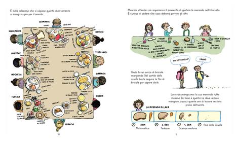 Tutti a tavola! Gusti e disgusti, curiosità e diversità, storie e culture del cibo. Ediz. a colori - Maxeiner Alexandra,Anke Kuhl - 3