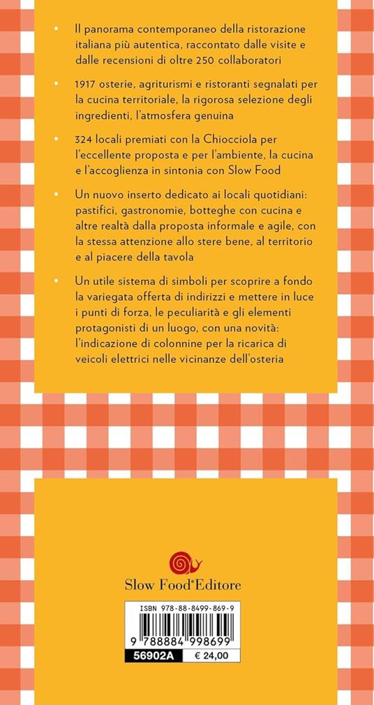 Osterie d'Italia 2025. Sussidiario del mangiarbere all'italiana - 5