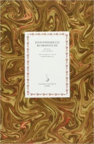 Indovinarelli romaneschi - Giggi Zanazzo - copertina