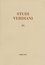 Studi verdiani. Vol. 26