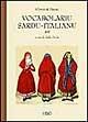 Libro Vocabolariu sardu-italianu Giovanni Spano