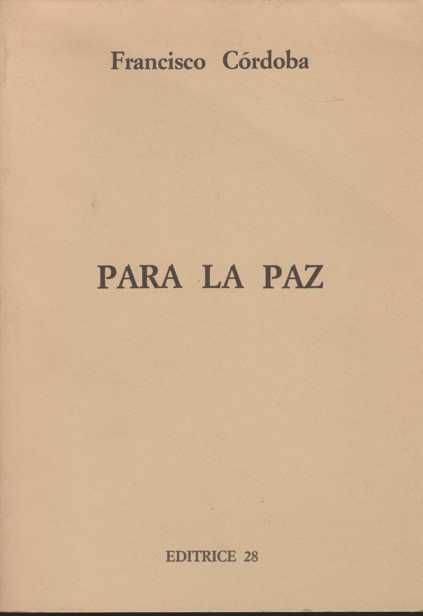 Para la paz