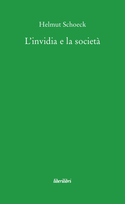 L'invidia e la società - Helmut Schoeck - copertina