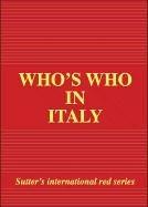 Who's who in Italy 2003