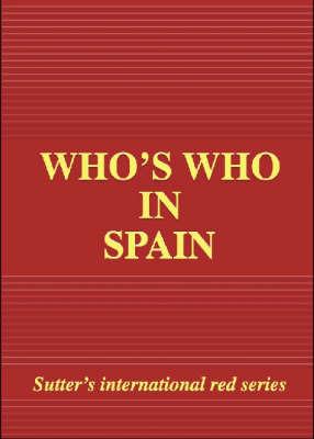 Who's who in Spain 2006 edition - copertina