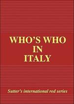 Who's who in Italy 2007 edition