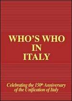 Who's who in Italy 2011 edition