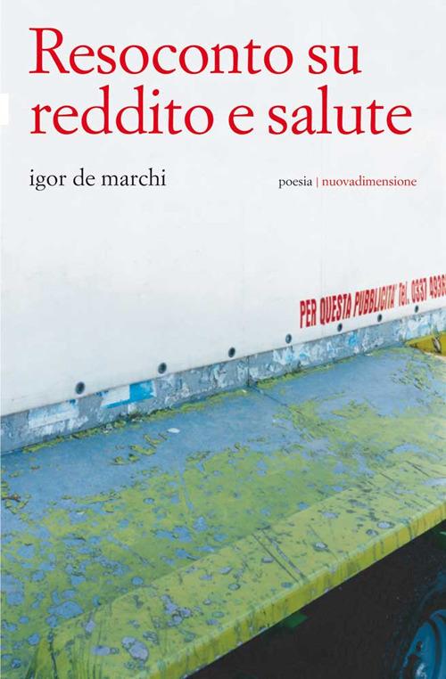 Resoconto su reddito e salute - Igor De Marchi - copertina