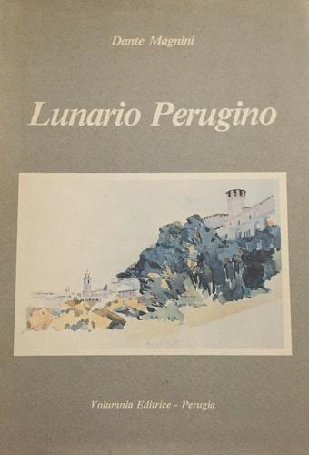 Lunario perugino - Dante Magnini - copertina