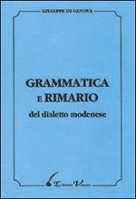Grammatica e rimario del dialetto modenese