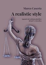 A realistic style. Appunti sul realismo giuridico di Karl N. Llewellyn