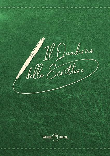 Il quaderno dello scrittore. Copertina verde - copertina