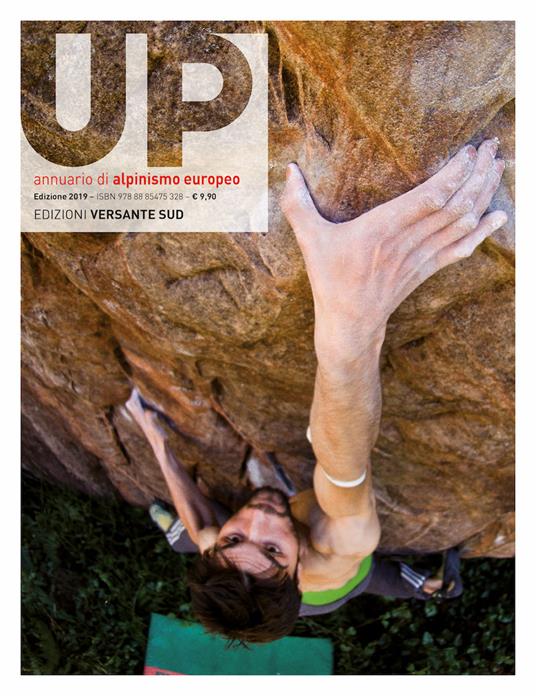 Up. European climbing report 2019. Annuario di alpinismo europeo - copertina