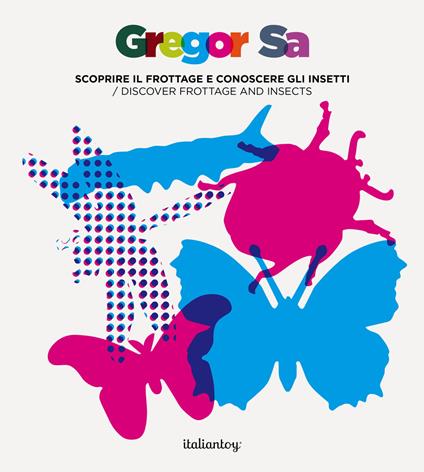Gregor Sa: componi il tuo libro gioco sugli insetti. Ediz. italiana e inglese - copertina