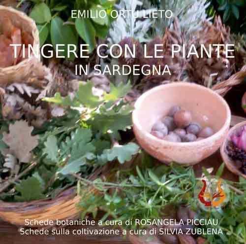 Tingere con le piante in Sardegna - Emilio Ortu Lieto - copertina