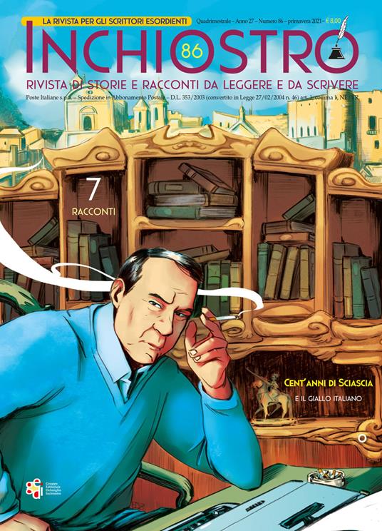 Inchiostro. Rivista di racconti da leggere e da scrivere. Primavera 2021. Vol. 86 - copertina