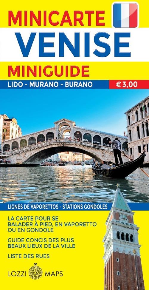 Venezia mini-map. Ediz. francese - copertina
