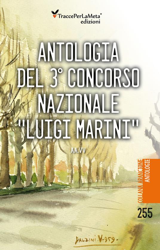 Antologia del 3° concorso nazionale «Luigi Marini» - copertina